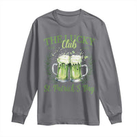 Irish Cat Eating Ramen Noodles Cute Anime St Patrick's Day Long Sleeve Shirt The Lucky Club