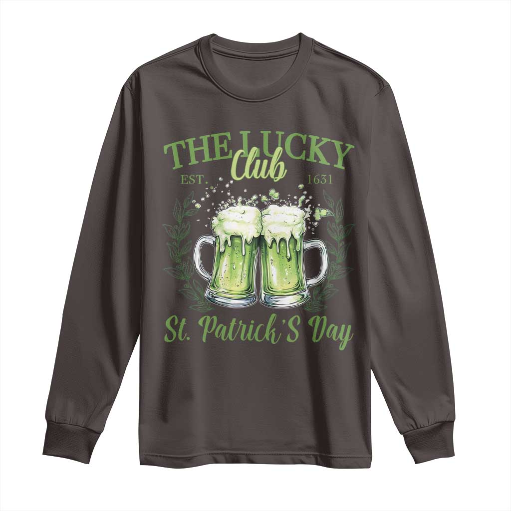 Irish Cat Eating Ramen Noodles Cute Anime St Patrick's Day Long Sleeve Shirt The Lucky Club