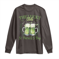 Irish Cat Eating Ramen Noodles Cute Anime St Patrick's Day Long Sleeve Shirt The Lucky Club