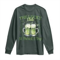 Irish Cat Eating Ramen Noodles Cute Anime St Patrick's Day Long Sleeve Shirt The Lucky Club