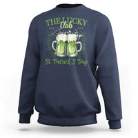 Irish Cat Eating Ramen Noodles Cute Anime St Patrick's Day Sweatshirt The Lucky Club