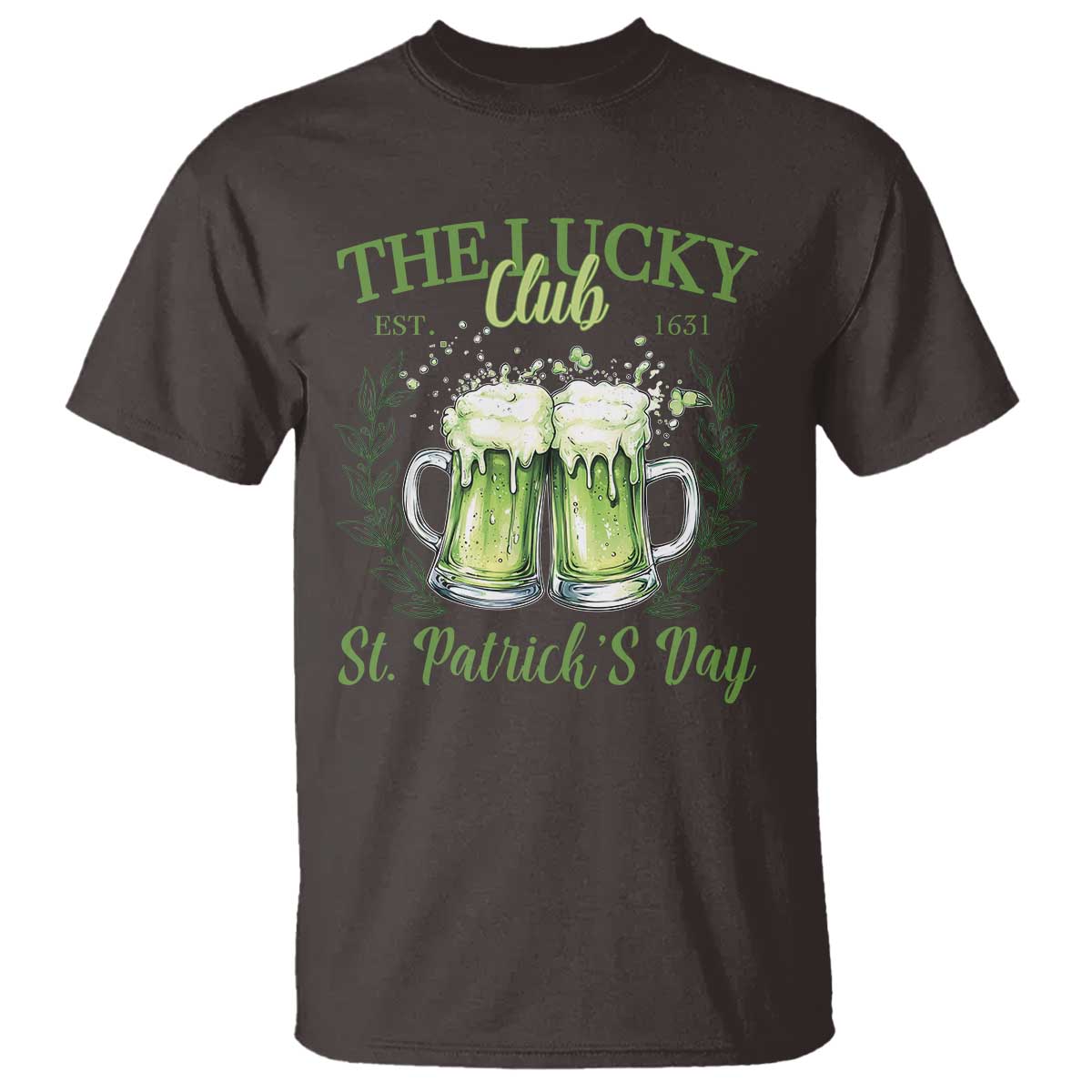 Irish Cat Eating Ramen Noodles Cute Anime St Patrick's Day T Shirt The Lucky Club