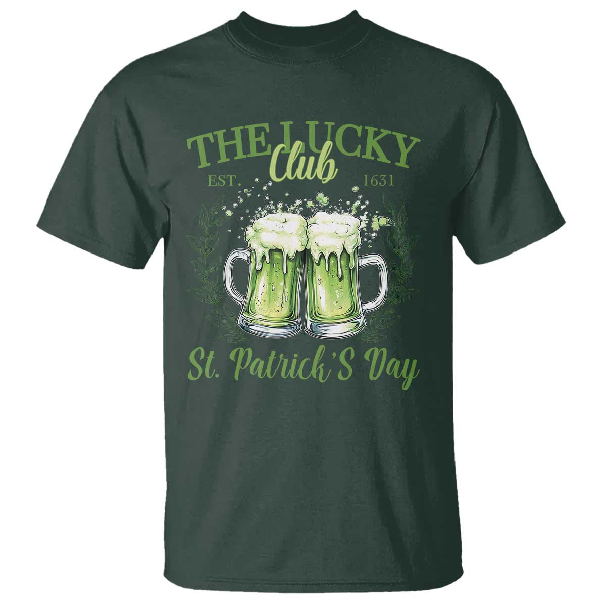 Irish Cat Eating Ramen Noodles Cute Anime St Patrick's Day T Shirt The Lucky Club