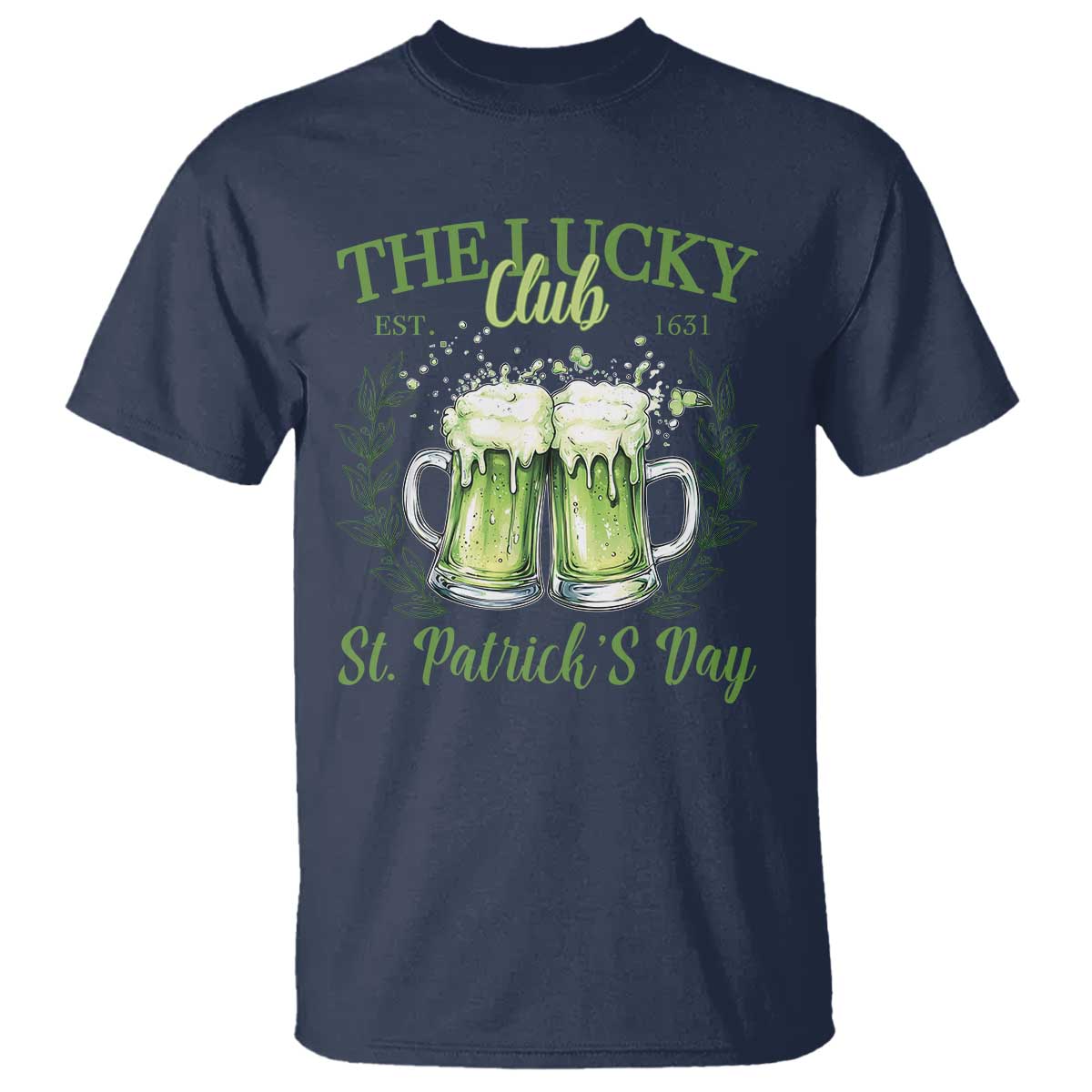 Irish Cat Eating Ramen Noodles Cute Anime St Patrick's Day T Shirt The Lucky Club