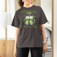 Irish Cat Eating Ramen Noodles Cute Anime St Patrick's Day T Shirt For Women The Lucky Club