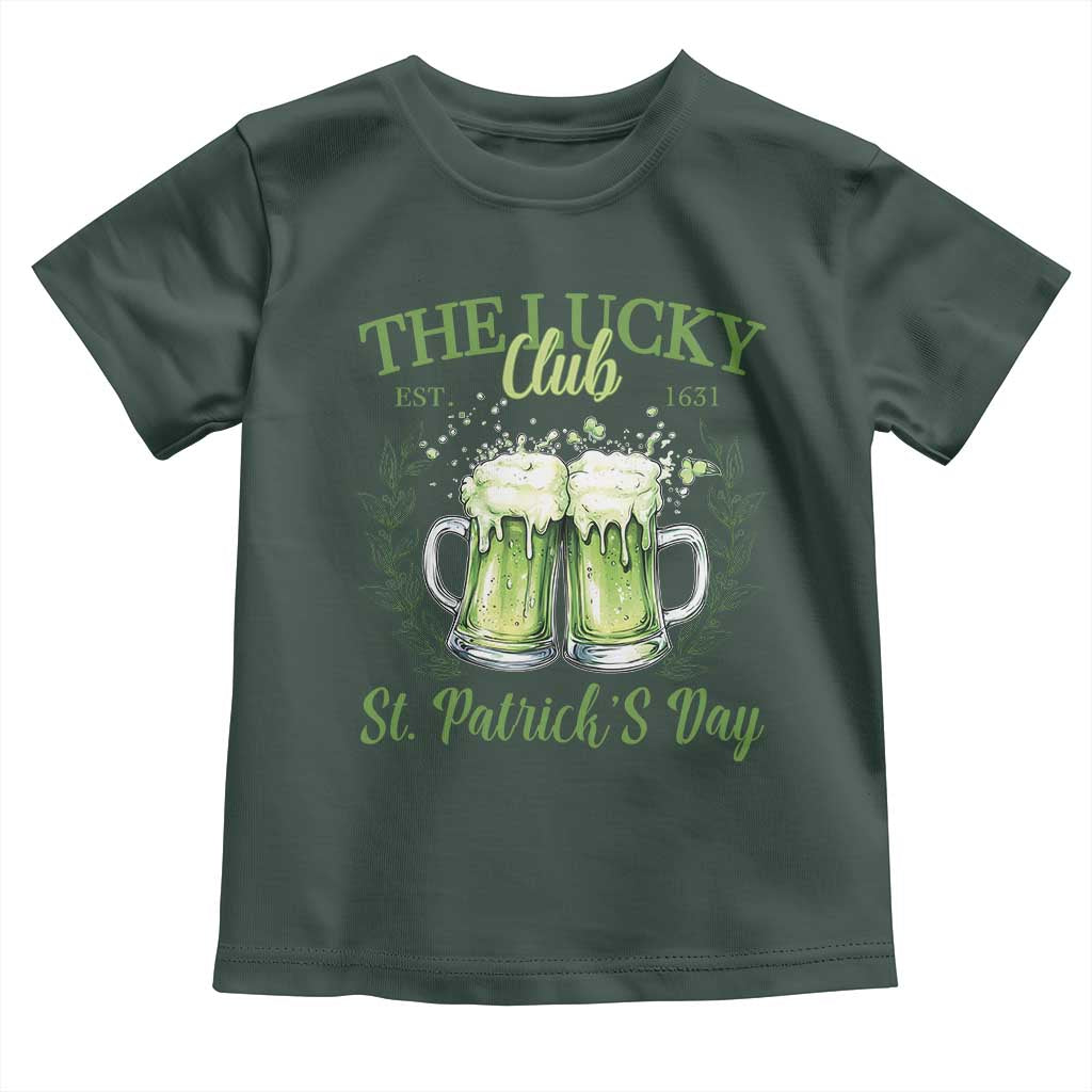 Irish Cat Eating Ramen Noodles Cute Anime St Patrick's Day Toddler T Shirt The Lucky Club