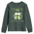 Irish Cat Eating Ramen Noodles Cute Anime St Patrick's Day Youth Sweatshirt The Lucky Club