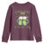 Irish Cat Eating Ramen Noodles Cute Anime St Patrick's Day Youth Sweatshirt The Lucky Club
