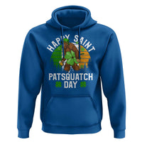 St Patricks Day Bigfoot Hoodie Irish Shamrock Sasquatch Beer Lovers