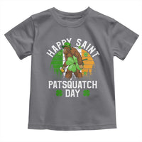 St Patricks Day Bigfoot Toddler T Shirt Irish Shamrock Sasquatch Beer Lovers