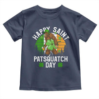 St Patricks Day Bigfoot Toddler T Shirt Irish Shamrock Sasquatch Beer Lovers