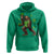 St Patricks Day Bigfoot Hoodie Funny Sasquatch Shamrock