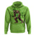 St Patricks Day Bigfoot Hoodie Funny Sasquatch Shamrock