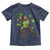 St Patricks Day Bigfoot Toddler T Shirt Funny Sasquatch Shamrock