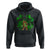 St Patricks Day Lucky Shamrock Bigfoot Hoodie Funny Sasquatch Irish