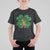 St Patricks Day Lucky Shamrock Bigfoot T Shirt For Kid Funny Sasquatch Irish