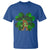 St Patricks Day Lucky Shamrock Bigfoot T Shirt Funny Sasquatch Irish