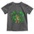 St Patricks Day Lucky Shamrock Bigfoot Toddler T Shirt Funny Sasquatch Irish