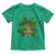 St Patricks Day Lucky Shamrock Bigfoot Toddler T Shirt Funny Sasquatch Irish