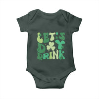 St. Patrick's Day Irish Pub Baby Onesie Let's Day Drink