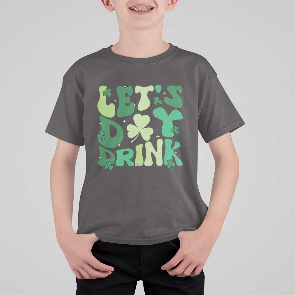 St. Patrick's Day Irish Pub T Shirt For Kid Let's Day Drink
