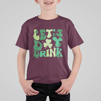 St. Patrick's Day Irish Pub T Shirt For Kid Let's Day Drink