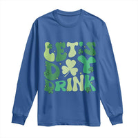 St. Patrick's Day Irish Pub Long Sleeve Shirt Let's Day Drink