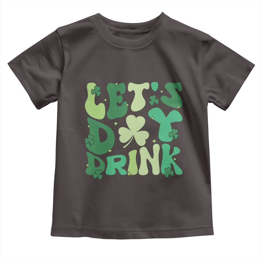 St. Patrick's Day Irish Pub Toddler T Shirt Let's Day Drink