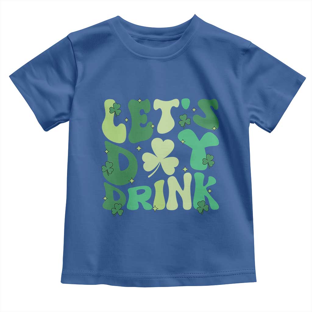 St. Patrick's Day Irish Pub Toddler T Shirt Let's Day Drink