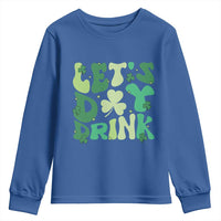 St. Patrick's Day Irish Pub Youth Sweatshirt Let's Day Drink