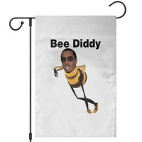 Bee Diddy Garden Flag Dark Humor Internet Meme Brainrot Gen Z
