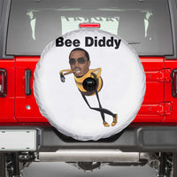 Bee Diddy Spare Tire Cover Dark Humor Internet Meme Brainrot Gen Z