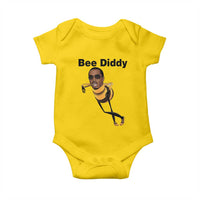 Bee Diddy Baby Onesie Dark Humor Internet Meme Brainrot Gen Z