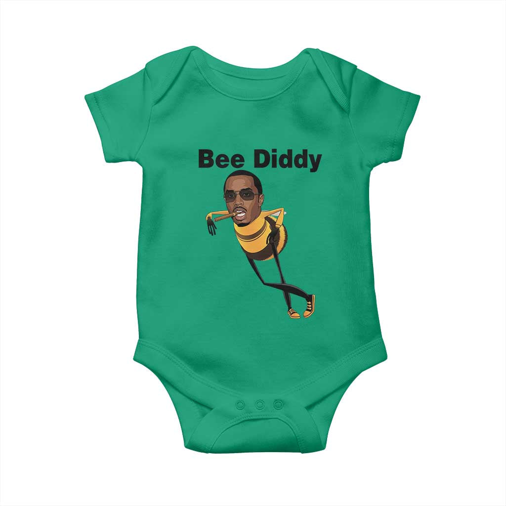 Bee Diddy Baby Onesie Dark Humor Internet Meme Brainrot Gen Z