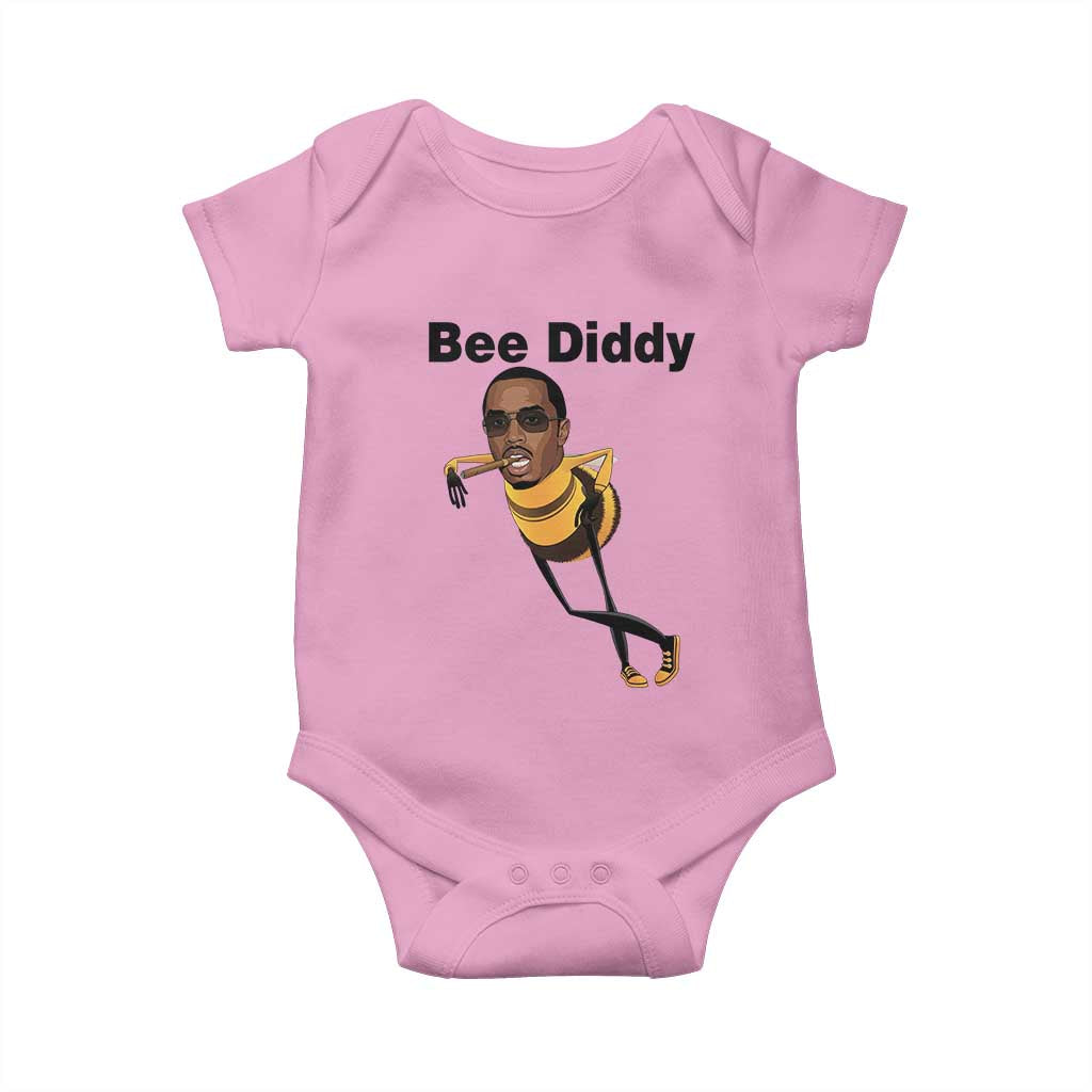 Bee Diddy Baby Onesie Dark Humor Internet Meme Brainrot Gen Z