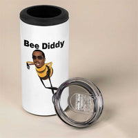 Bee Diddy 4 in 1 Can Cooler Tumbler Dark Humor Internet Meme Brainrot Gen Z