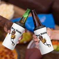Bee Diddy 4 in 1 Can Cooler Tumbler Dark Humor Internet Meme Brainrot Gen Z