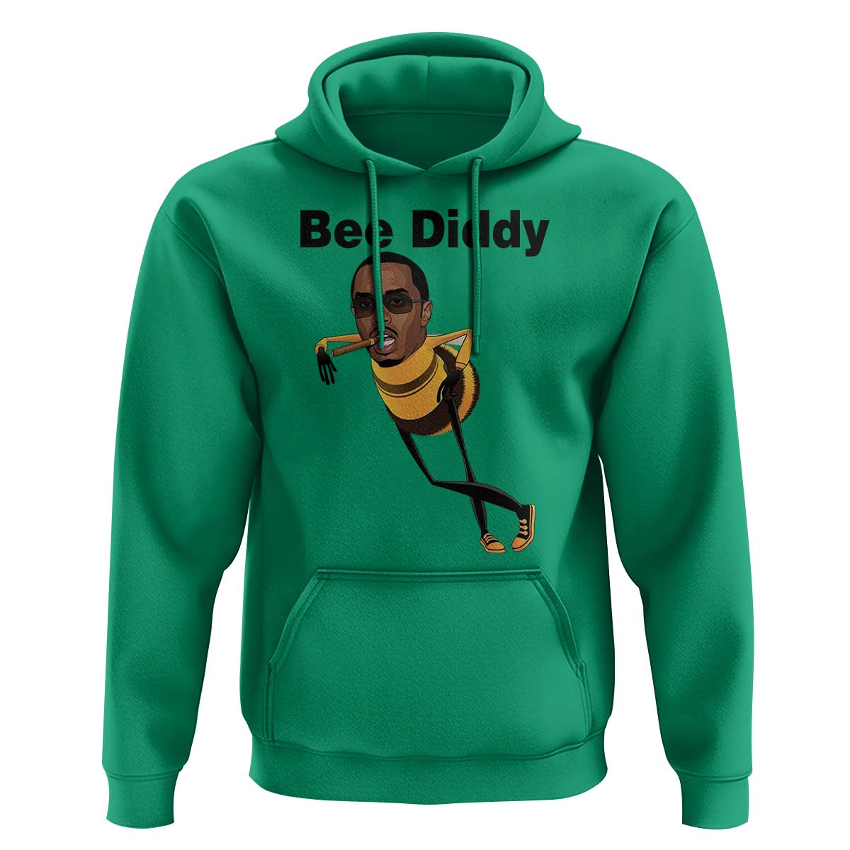 Bee Diddy Hoodie Dark Humor Internet Meme Brainrot Gen Z