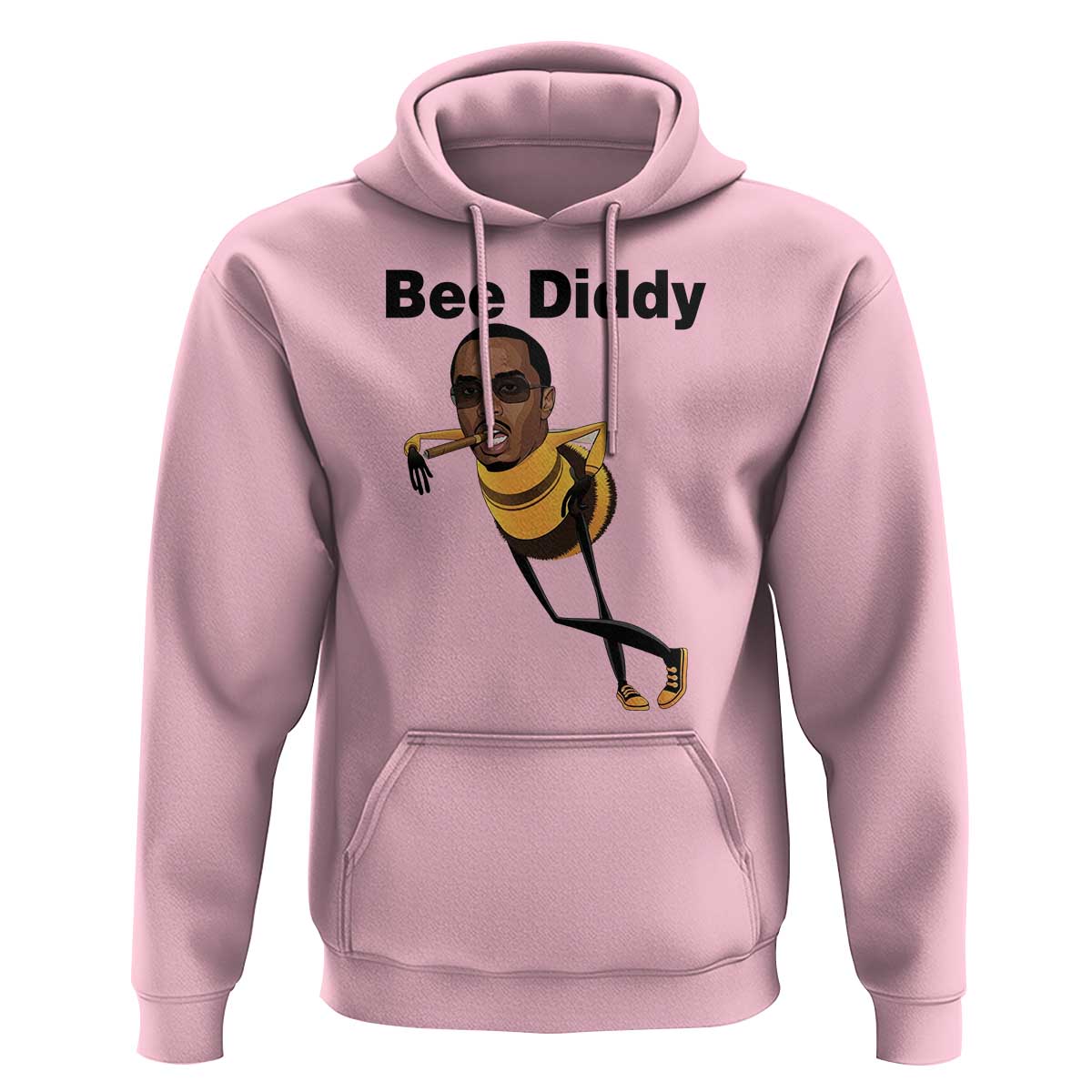 Bee Diddy Hoodie Dark Humor Internet Meme Brainrot Gen Z