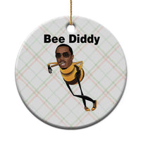 Bee Diddy Ceramic Ornament Dark Humor Internet Meme Brainrot Gen Z