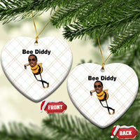Bee Diddy Ceramic Ornament Dark Humor Internet Meme Brainrot Gen Z