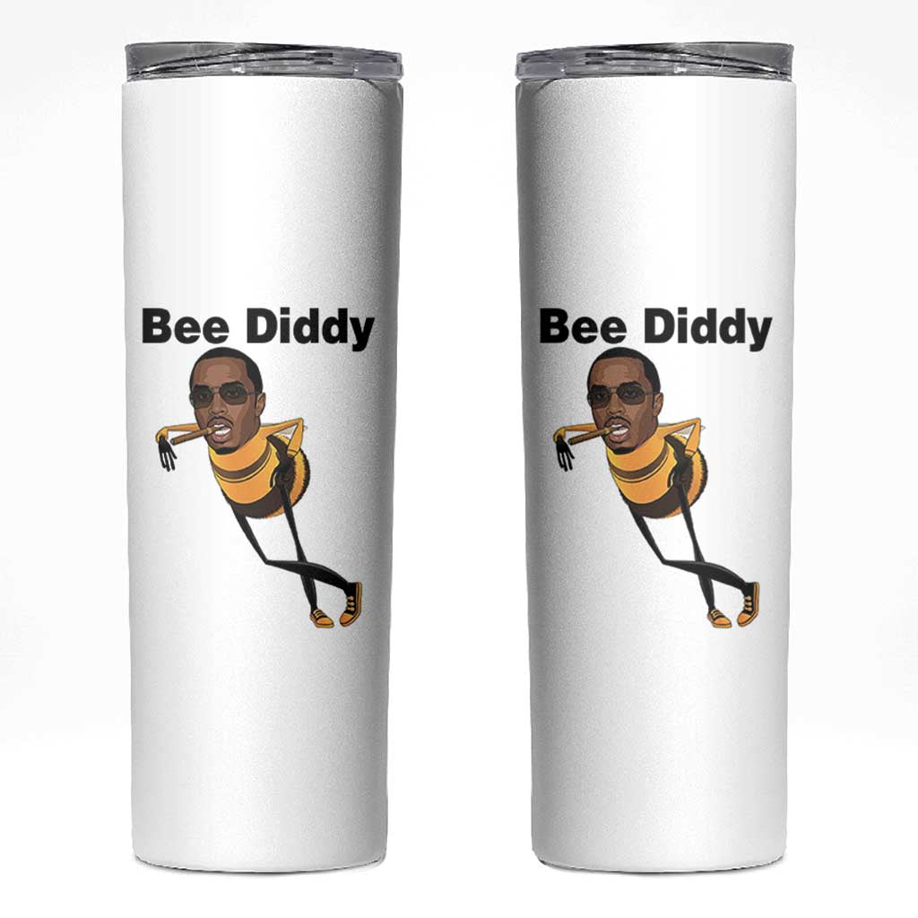 Bee Diddy Skinny Tumbler Dark Humor Internet Meme Brainrot Gen Z