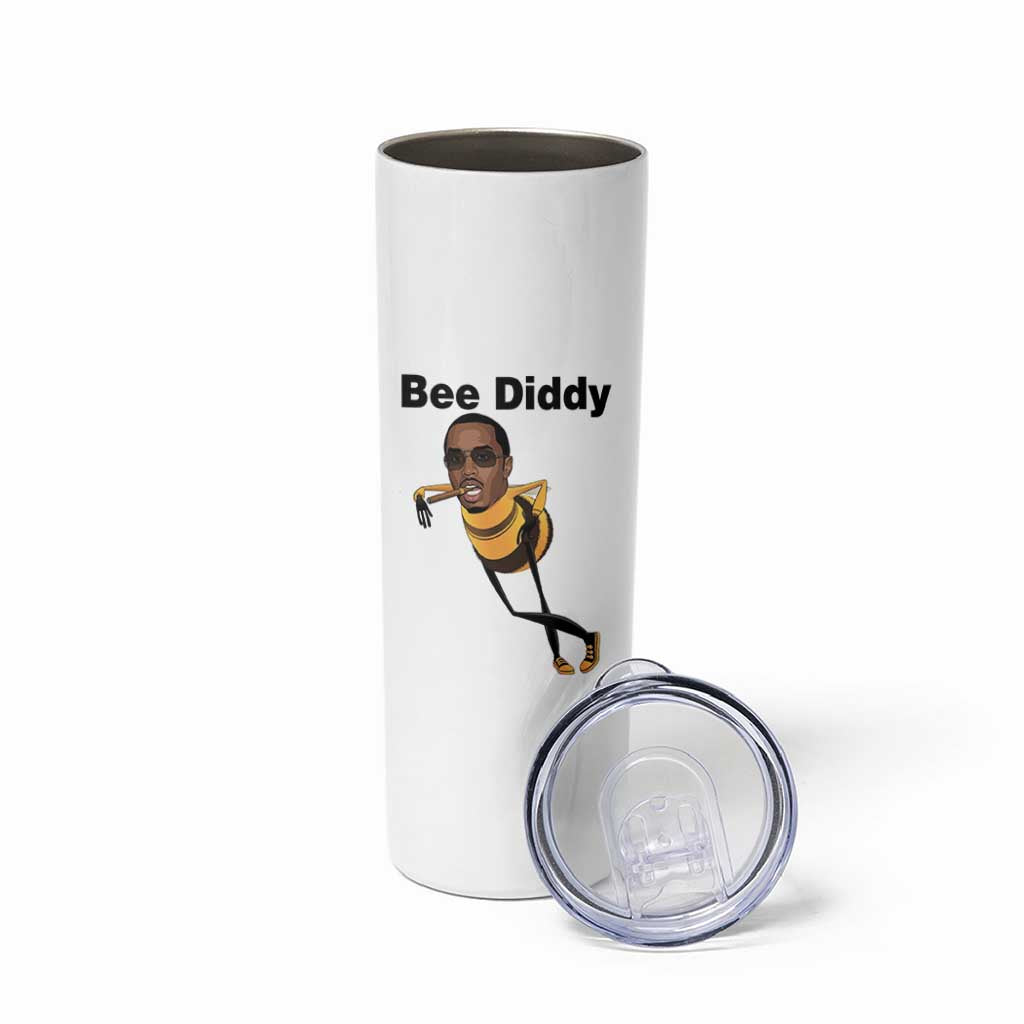 Bee Diddy Skinny Tumbler Dark Humor Internet Meme Brainrot Gen Z