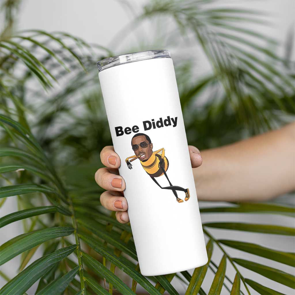 Bee Diddy Skinny Tumbler Dark Humor Internet Meme Brainrot Gen Z