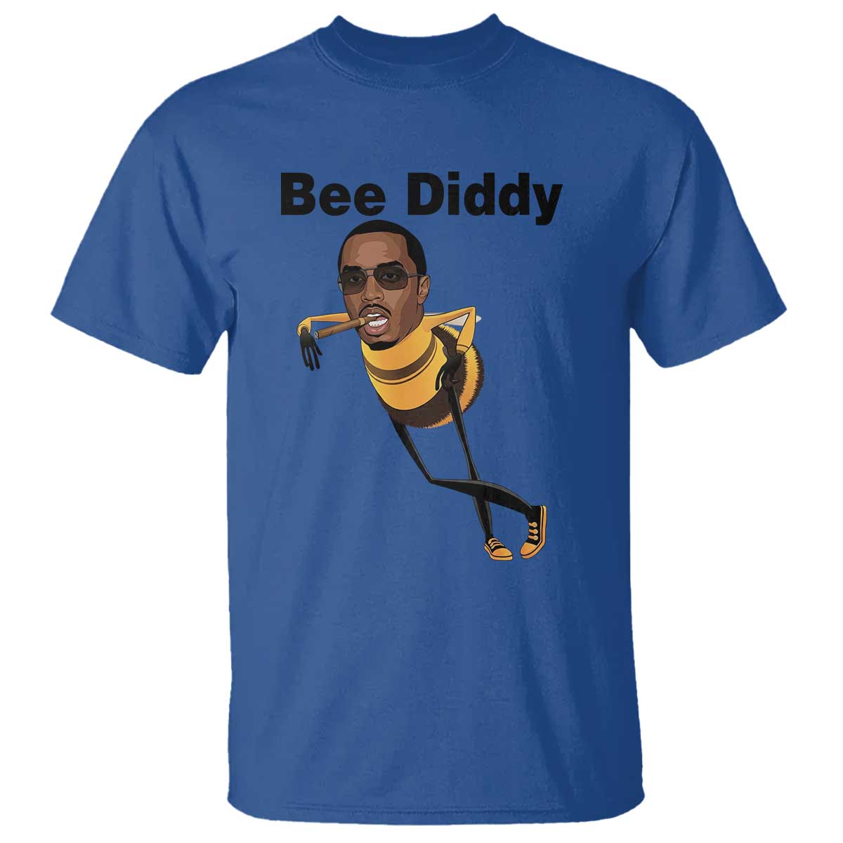 Bee Diddy T Shirt Dark Humor Internet Meme Brainrot Gen Z