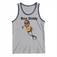 Bee Diddy Tank Top Dark Humor Internet Meme Brainrot Gen Z