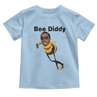 Bee Diddy Toddler T Shirt Dark Humor Internet Meme Brainrot Gen Z