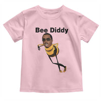 Bee Diddy Toddler T Shirt Dark Humor Internet Meme Brainrot Gen Z