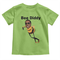 Bee Diddy Toddler T Shirt Dark Humor Internet Meme Brainrot Gen Z