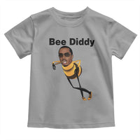 Bee Diddy Toddler T Shirt Dark Humor Internet Meme Brainrot Gen Z
